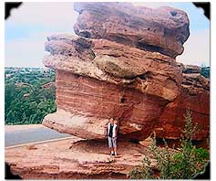 Peggy at Garden of the Gods